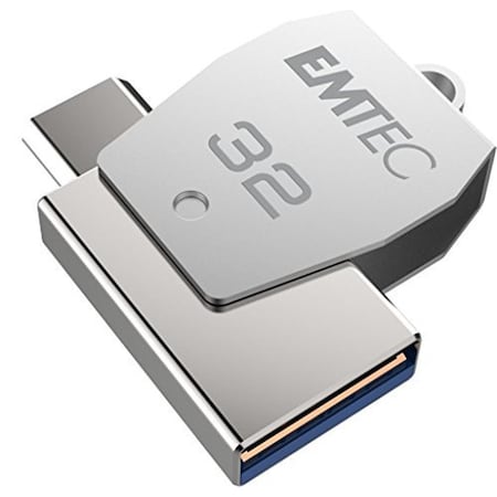 Emtec 32 GB USB 2.0 T250B Micro Flash Drive ECMMD32GT252B